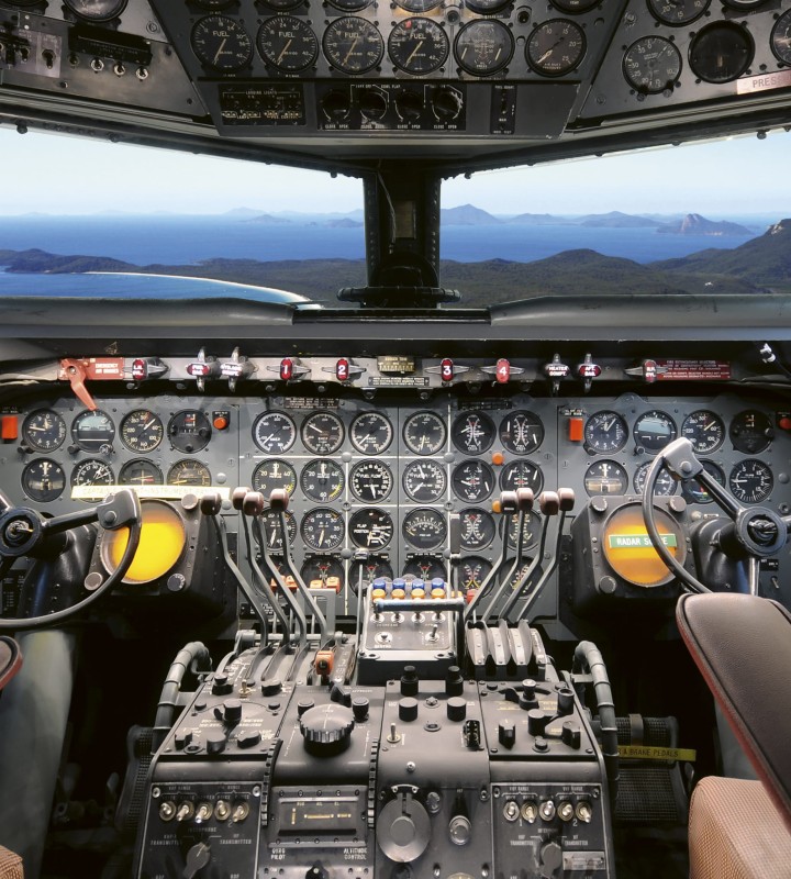 Fototapeta na flizelinie MS-3-0317 COCKPIT VIEW