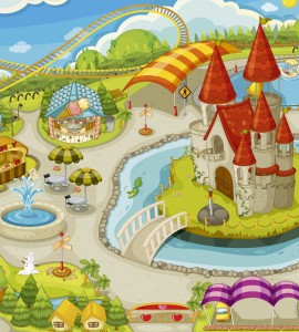 Fototapeta na flizelinie MS-3-0337 BEAUTIFUL PARK