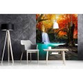 Fototapeta na flizelinie MS-3-0083 DEEP FORESTWATERFALL