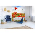 Fototapeta na flizelinie MS-3-0090 RED POPPIES
