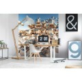 Fototapeta na flizelinie MS-3-0284 SILVER CUBES