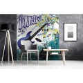 Fototapeta na flizelinie MS-3-0323 BLUE GUITAR