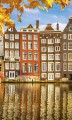 Fototapeta na flizelinie MS-2-0024 HOUSES IN AMSTERDAM