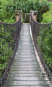 Fototapeta na flizelinie MS-2-0084 FOOTBRIDGE