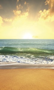 Fototapeta na flizelinie MS-2-0209 SEA SUNSET