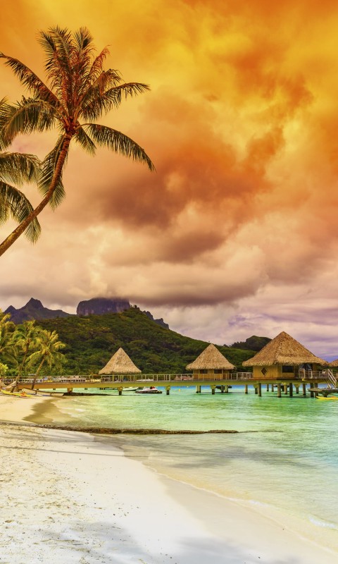 Fototapeta na flizelinie MS-2-0211 POLYNESIA