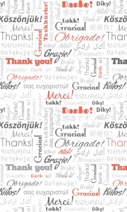 Fototapeta na flizelinie MS-2-0266 THANK YOU