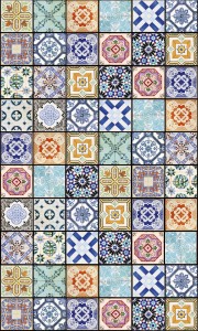 Fototapeta na flizelinie MS-2-0276 VINTAGE TILES