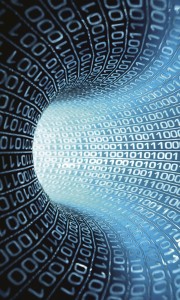 Fototapeta na flizelinie MS-2-0283 BINARY STREAM