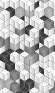 Fototapeta na flizelinie MS-2-0301 CUBE BLOCKS