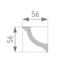 LISTWA DEKORACYJNA E-36