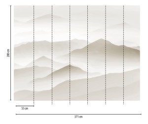 Mural Tapeta 38308-1 / 3830-81 Metropolitan Stories The Wall - Panel ścienny dekoracyjny