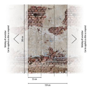 Mural Tapeta 39235-1 / 3923-51 The Wall 2 - Panel ścienny dekoracyjny