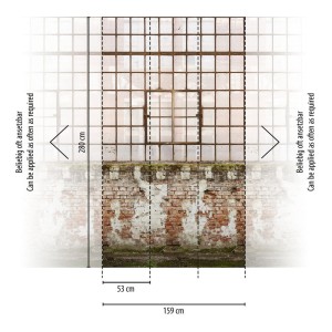 Mural Tapeta 39244-1 / 3924-41 The Wall 2 - Panel ścienny dekoracyjny