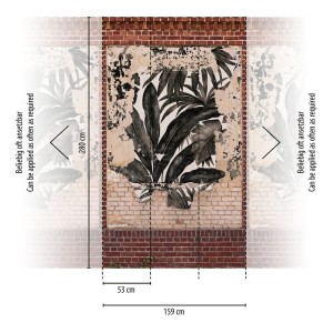 Mural Tapeta 39245-1 / 3924-51 The Wall 2 - Panel ścienny dekoracyjny