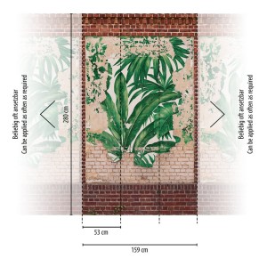 Mural Tapeta 39245-2 / 3924-52 The Wall 2 - Panel ścienny dekoracyjny