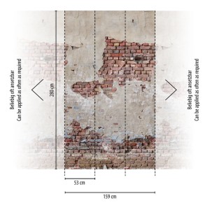 Mural Tapeta 39256-1 / 3925-61 The Wall 2 - Panel ścienny dekoracyjny