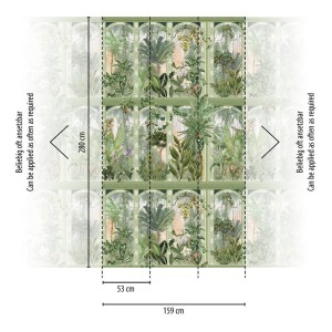Mural Tapeta 39315-1 / 3931-51 The Wall 2 - Panel ścienny dekoracyjny