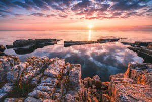 Fototapeta na Flizelinie XXL4-1030 Spiegelküste