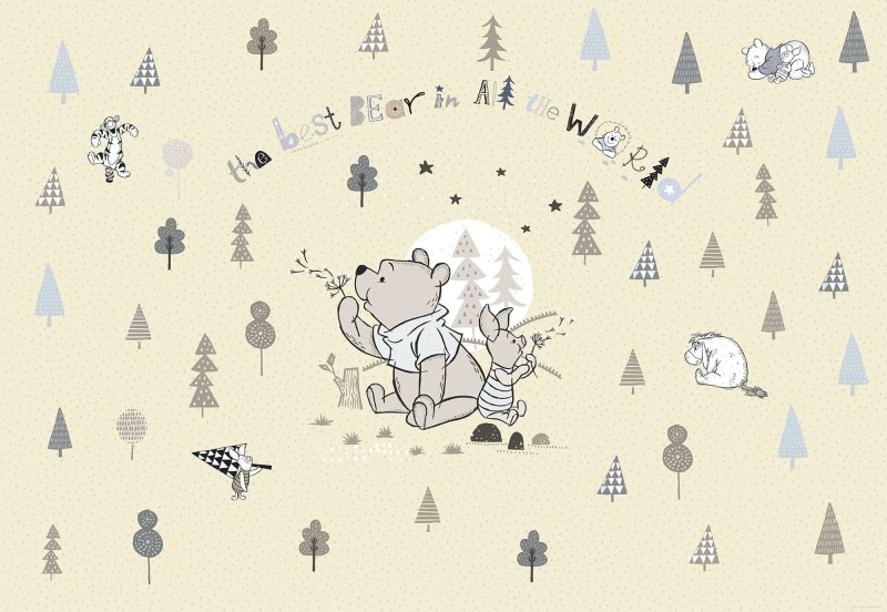 Fototapeta na Flizelinie X8-84024 Winnie the Pooh Best Bear
