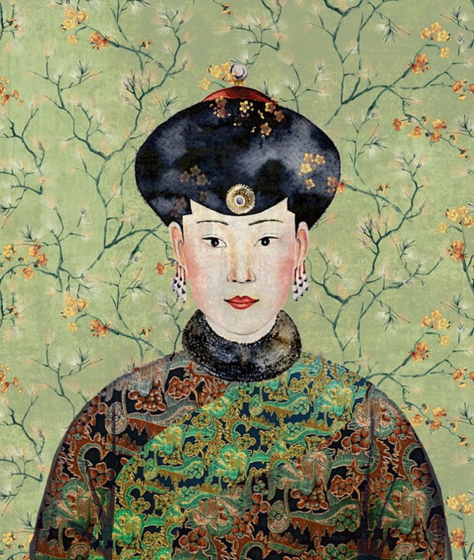 MURAL TAPETA DGKIM103 KIMONO MIWA