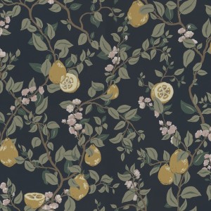 Tapeta 432-96 Huset i Solen - Kvitten midnight blue