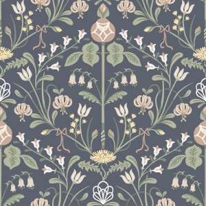 Tapeta S10155 Huset i Solen - Till Carl indigo