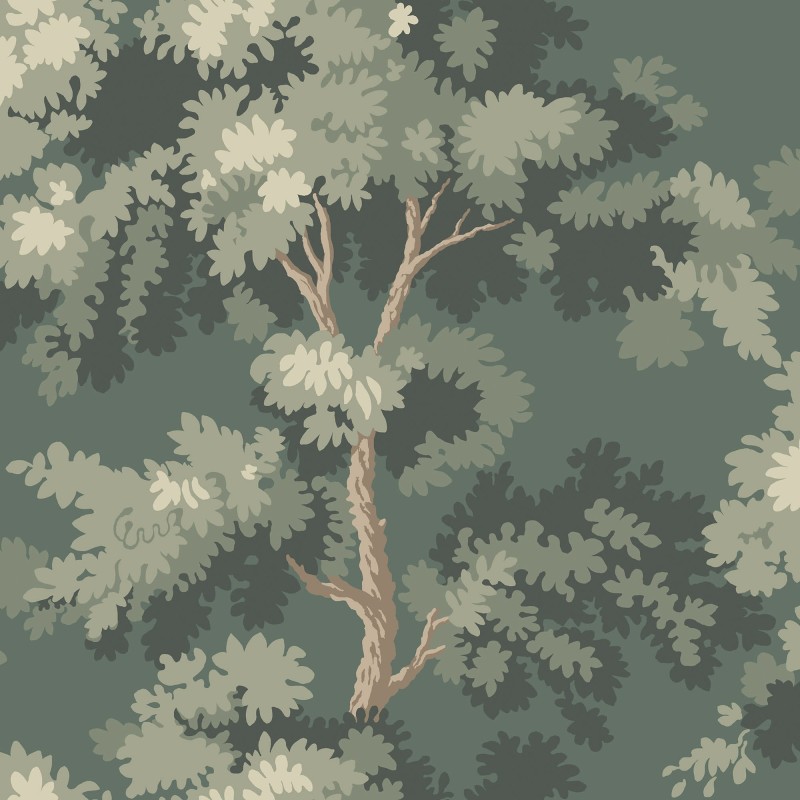 Tapeta S10238 Le Village - Raphael, Moss Green