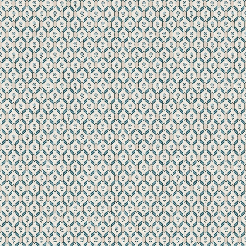 Tapeta S10244 Le Village - Hugo misty blue