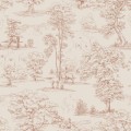 Tapeta S10255 Le Village - Montfort terracotta