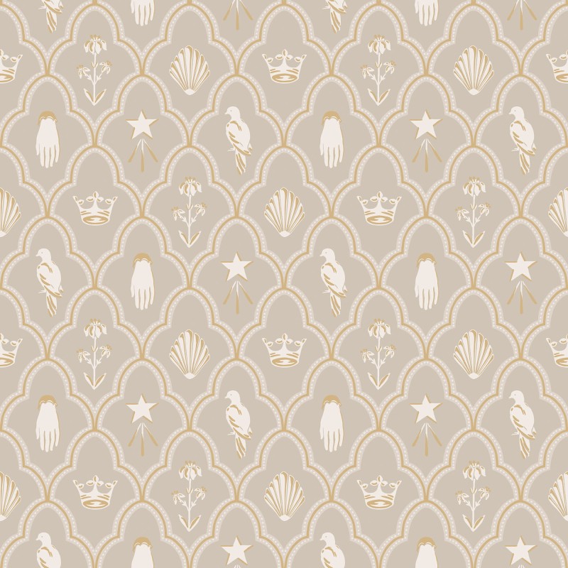 Tapeta S10271 Le Village - Turtledove barn grey