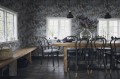 MURAL S10274 Le Village - Benjamin misty blue