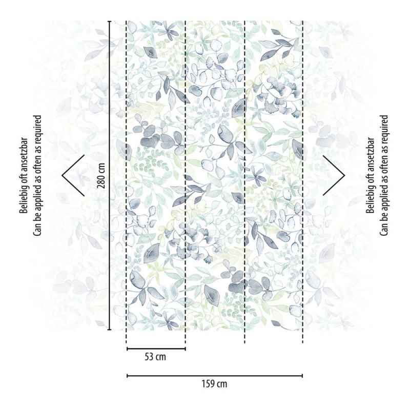 Mural TAPETA 39692-1 Aquarell Dreams