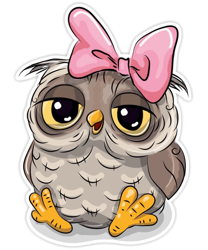 RP-033 DEKORACJA ŚCIENNA SÓWKA