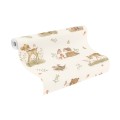 TAPETA 321104 dziecięca w zwierzęta misie lis jeż Kids World 2