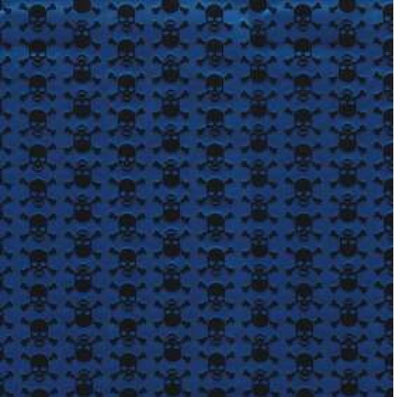 Okleina Meblowa 12652 GEKKOFIX SKULLS METALLIC BLUE