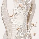 TAPETA 1614-62 kwiaty fale