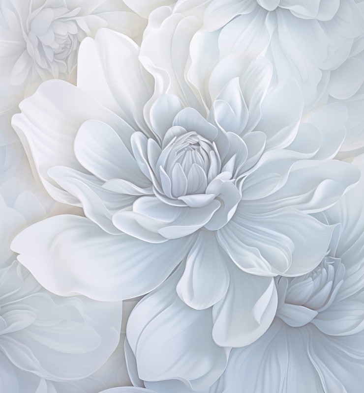 Mural fototapeta 22017-07-01 Pale Beauty - Big Pictures / DY9114-07-01 Frosted Beauty - ZOOM 2