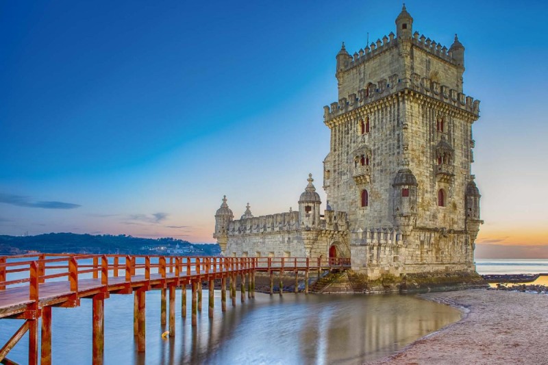 Fototapeta na Flizelinie MS-5-0629 Belém Tower 375 x 250 cm