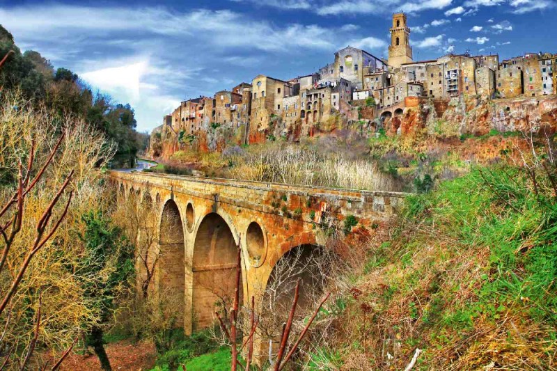 Fototapeta na Flizelinie MS-5-0641 Pitigliano 375 x 250 cm