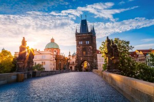 Fototapeta na Flizelinie MS-5-0654 Most Karola 375 x 250 cm