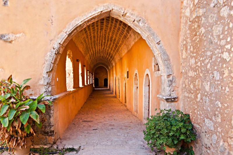 Fototapeta na Flizelinie MS-5-0732 Klasztor Arkadi 375 x 250 cm
