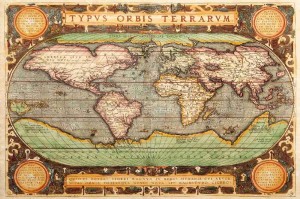 Fototapeta na flizelinie MS-5-1531 Stara mapa II. 375 x 250 cm