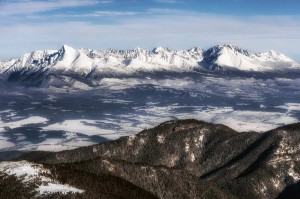 Fototapeta na flizelinie MS-5-1627 Śnieżne Tatry 375 x 250 cm