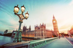 Fototapeta na Flizelinie MS-5-1033 Westminster Bridge, Londyn 375 x 250 cm