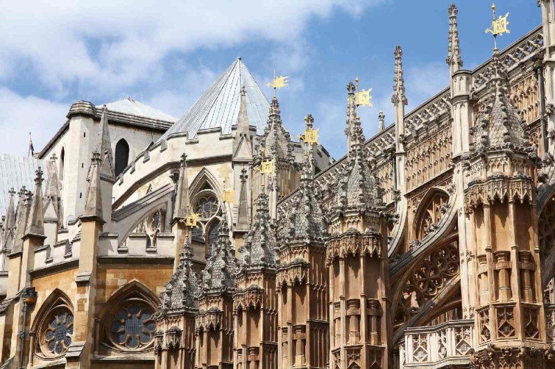 Fototapeta na Flizelinie MS-5-1074 Westminster Abbey II. 375 x 250 cm