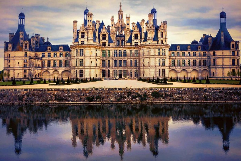 Fototapeta na Flizelinie MS-5-1081 Chambord, Dolina Loary 375 x 250 cm