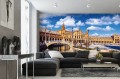Fototapeta na Flizelinie MS-5-1108 Plaza de Espa?a, Sewilla 375 x 250 cm