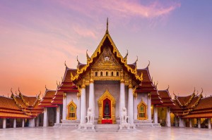 Fototapeta na Flizelinie MS-5-1157 Wat Benchamabophit Dusitvanaram 375 x 250 cm