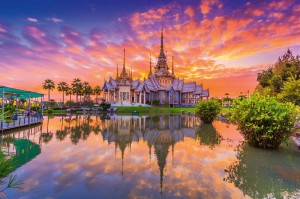 Fototapeta na Flizelinie MS-5-1162 Wat Thai 375 x 250 cm